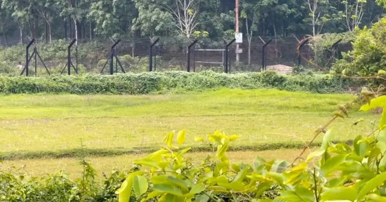 ফেনীতে বাংলাদেশ-ভারত সীমান্ত